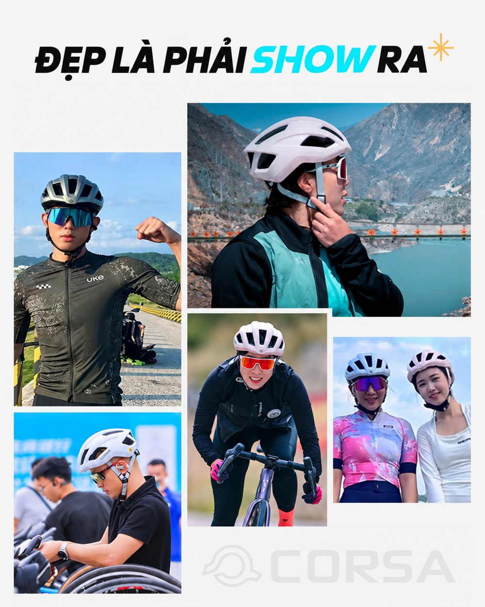 Đẹp là phải show ra: khách đội S-440 khi đạp xe thực tế
